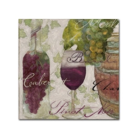 Color Bakery 'Wine Cellar I' Canvas Art,14x14